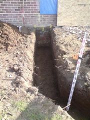 Dig out footings