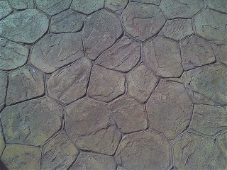 Patterned concrete