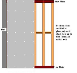 first sheet