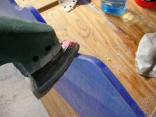 sanding perspex