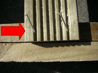 deck board joint