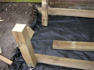 install decking posts