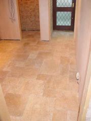 tiled floor