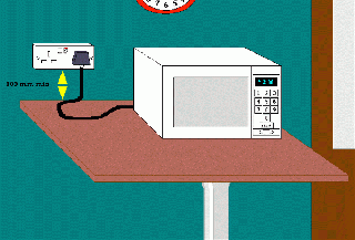 socket height in kitchen