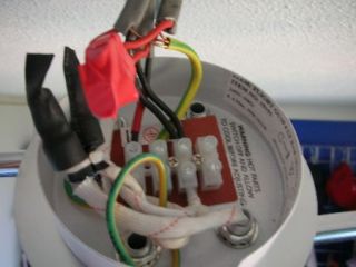 wired light fitting