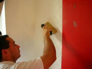 wallpapering brush