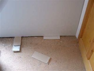 pack up plasterboard