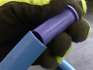 MDPE pipe insert