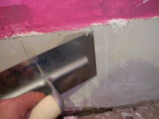 fill plaster holes