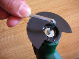 Bosch PMF 180 E blade change