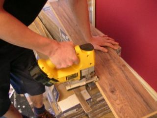 Dewalt DW933 cutting laminate