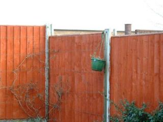 carpet gripper on fence