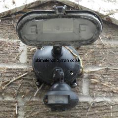 PIR security light