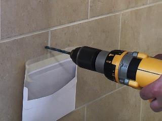 drill ceramic tile