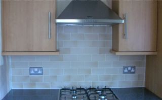 tiled splash back 