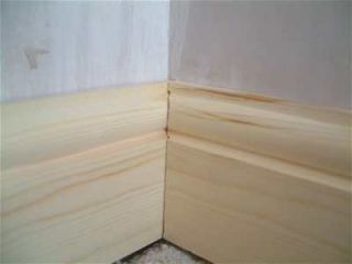 skirting board corner